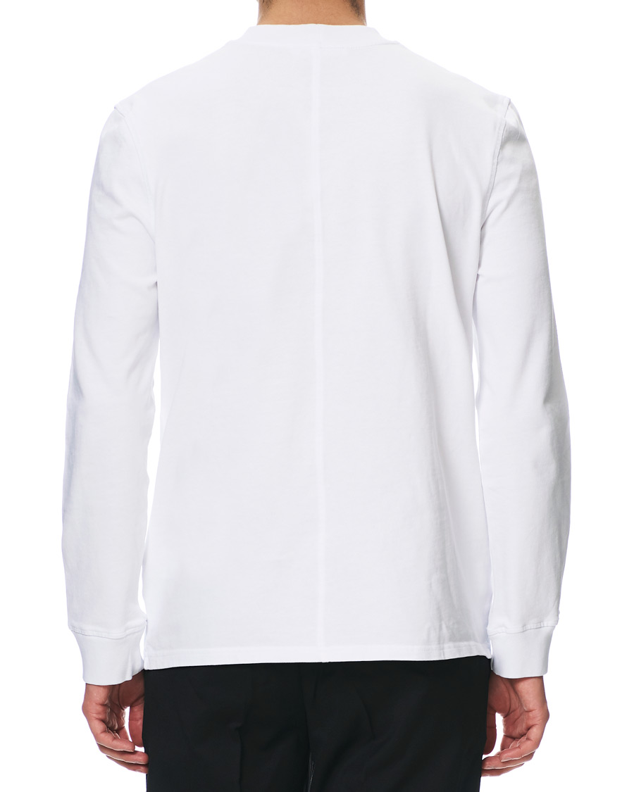 Homme | T-shirts | Samsøe Samsøe | Samsøe & Samsøe Norsbro Long Sleeve Tee White