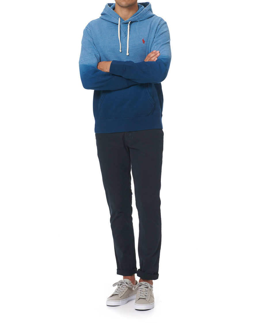 Homme | Pulls Et Tricots | Polo Ralph Lauren | Magic Fleece Dip Dyed Hoodie Indigo