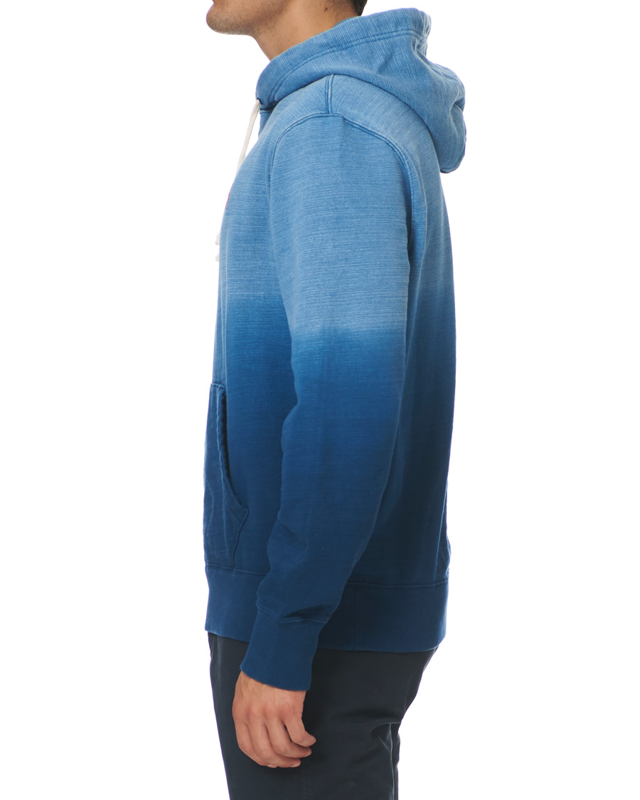 Homme | Pulls Et Tricots | Polo Ralph Lauren | Magic Fleece Dip Dyed Hoodie Indigo