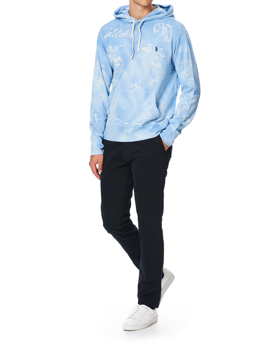 Homme | Pulls Et Tricots | Polo Ralph Lauren | Printed Spa Terry Hoodie French Blue