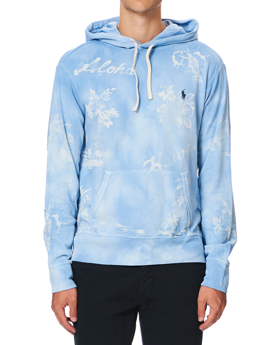 Homme | Pulls Et Tricots | Polo Ralph Lauren | Printed Spa Terry Hoodie French Blue