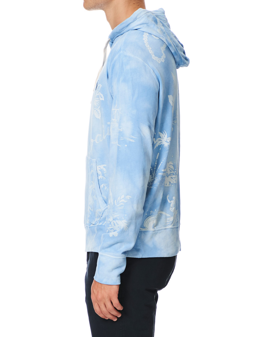 Homme | Pulls Et Tricots | Polo Ralph Lauren | Printed Spa Terry Hoodie French Blue