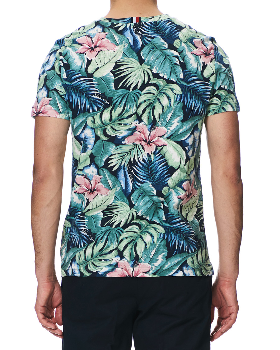 Homme | T-shirts | Tommy Hilfiger | All Over Flower Printed Crew Neck Tee Green Bay