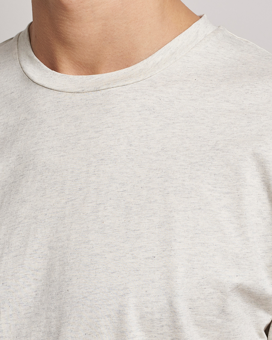 Homme | T-shirts | Sunspel | Riviera Midweight T-Shirt Archive White