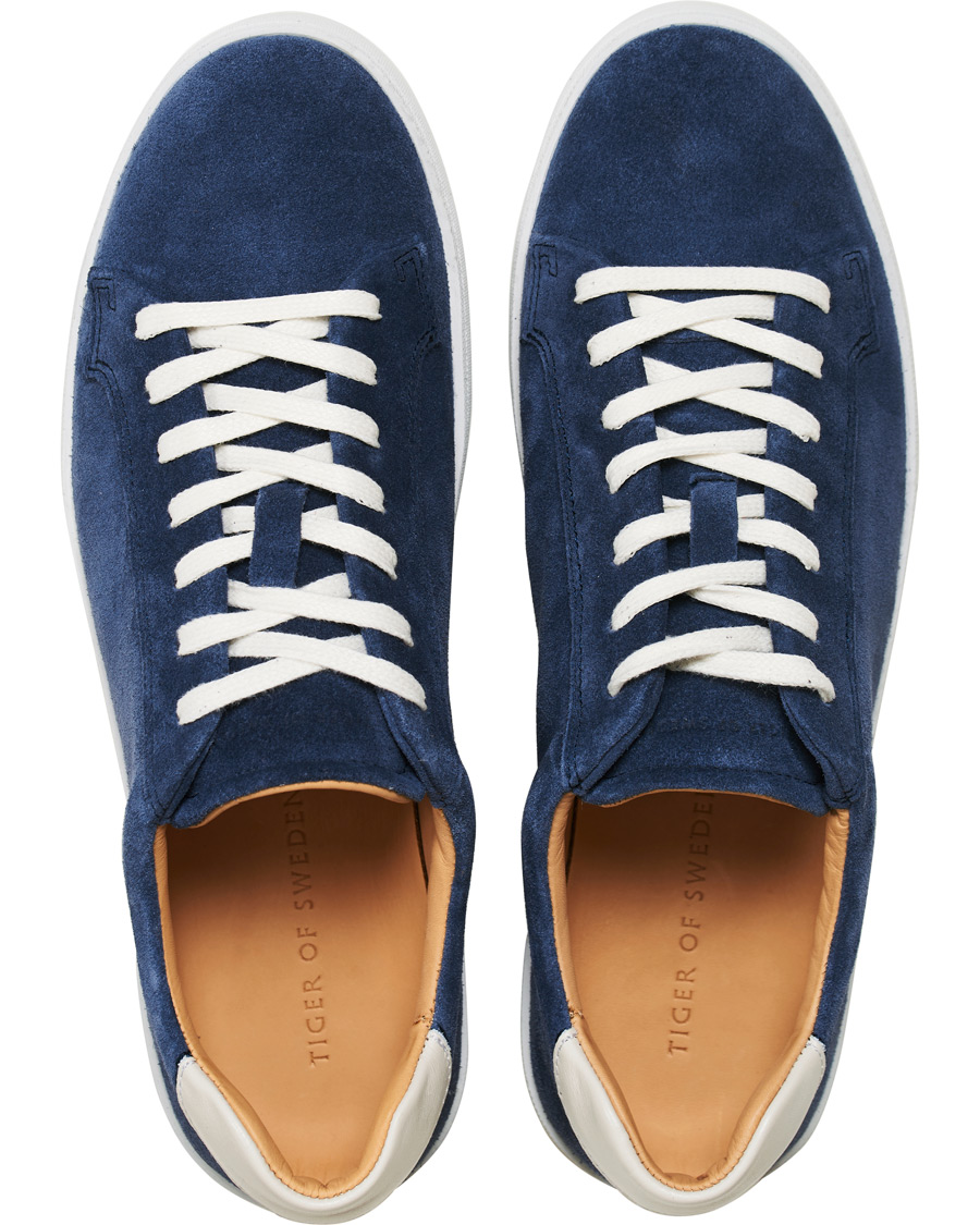 Homme | Tiger of Sweden Salas Sneaker Blue Suede | Tiger of Sweden | Salas Sneaker Blue Suede