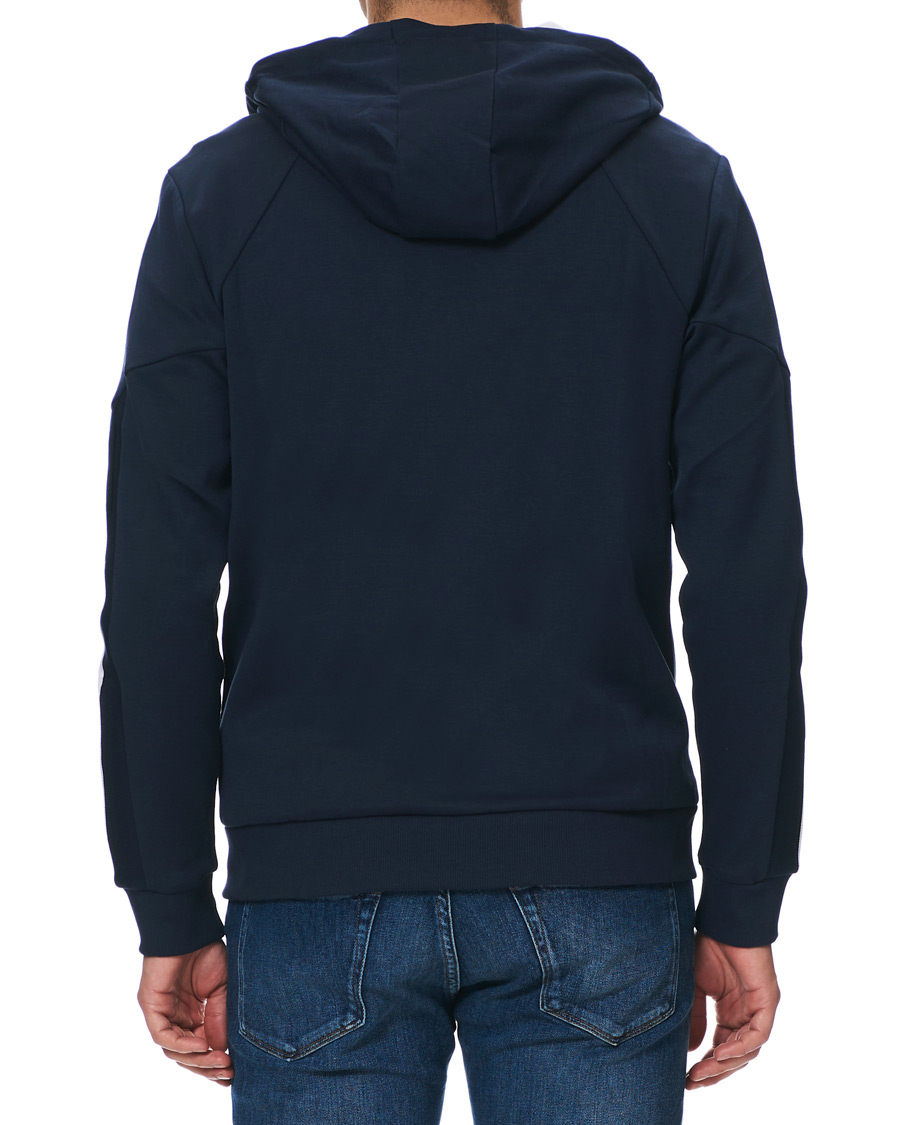Homme | Pulls Et Tricots | BOSS GREEN | BOSS Athleisure Saggy Full-Zip Hoodie Navy