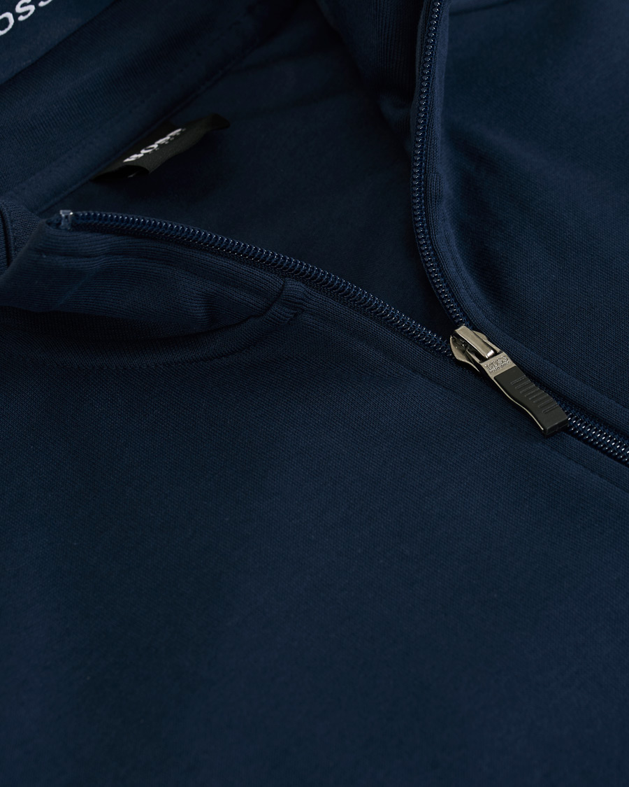 Homme | Pulls Et Tricots | BOSS GREEN | BOSS Athleisure Skaz Full-Zip Sweater Navy