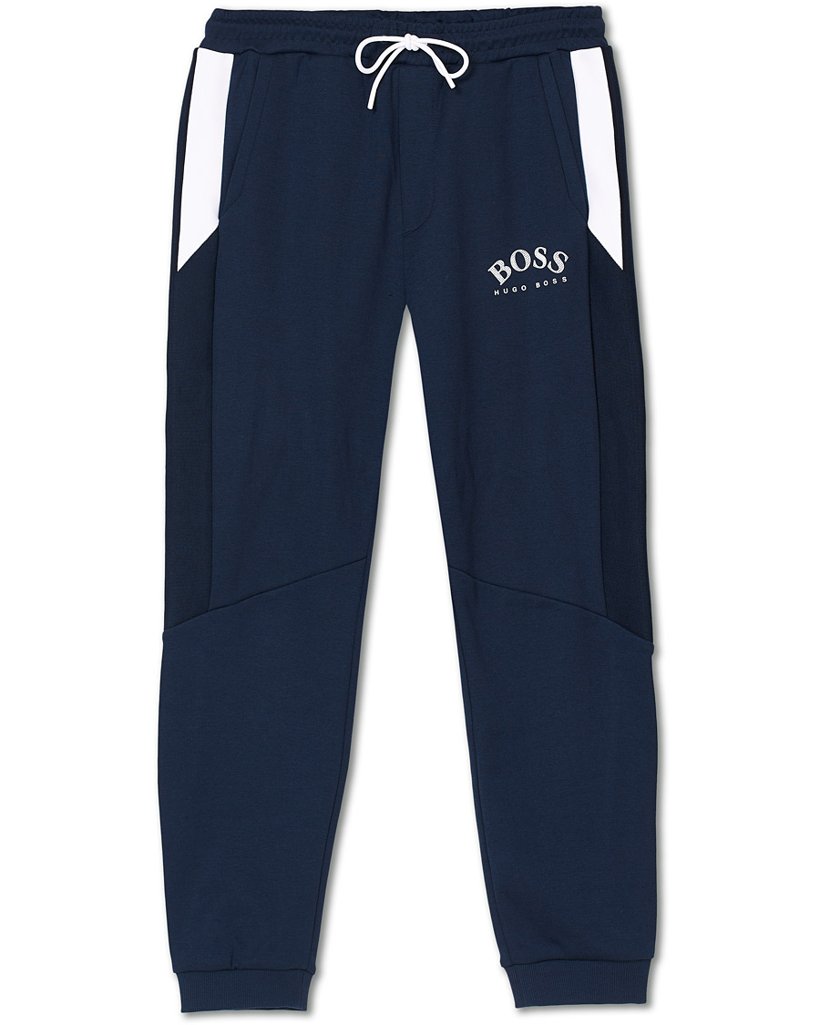 Heren | Broeken | BOSS GREEN | BOSS Athleisure Hadiko Sweatpants Navy