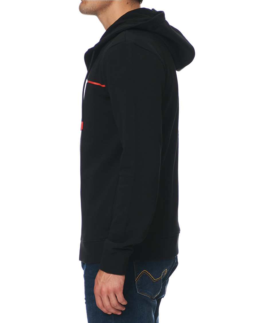 Heren | Truien | HUGO | Dapie Full-Zip Hoodie Black