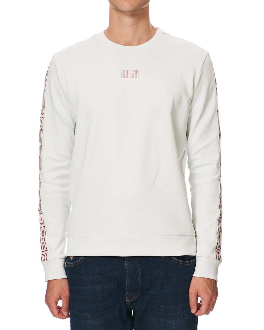 Homme | Pulls Et Tricots | HUGO | Doby Logo Sweatshirt Natural