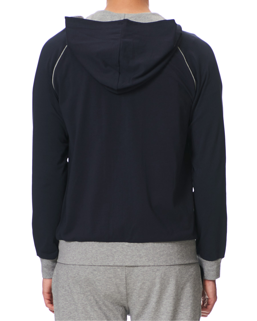 Heren | Truien | BOSS BLACK | BOSS Mix & Match Full Zip Hoodie Dark Blue