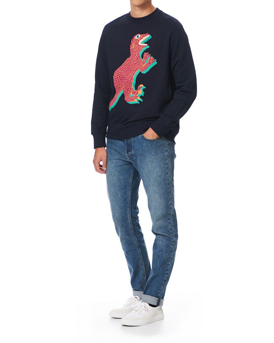 Homme | Pulls Et Tricots | PS Paul Smith | Dino Sweatshirt Navy