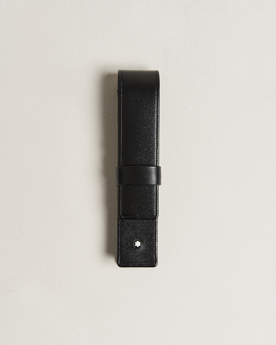 Homme | Montblanc Meisterstück 1 Pen Pouch Clasp Black | Montblanc | Meisterstück 1 Pen Pouch Clasp Black