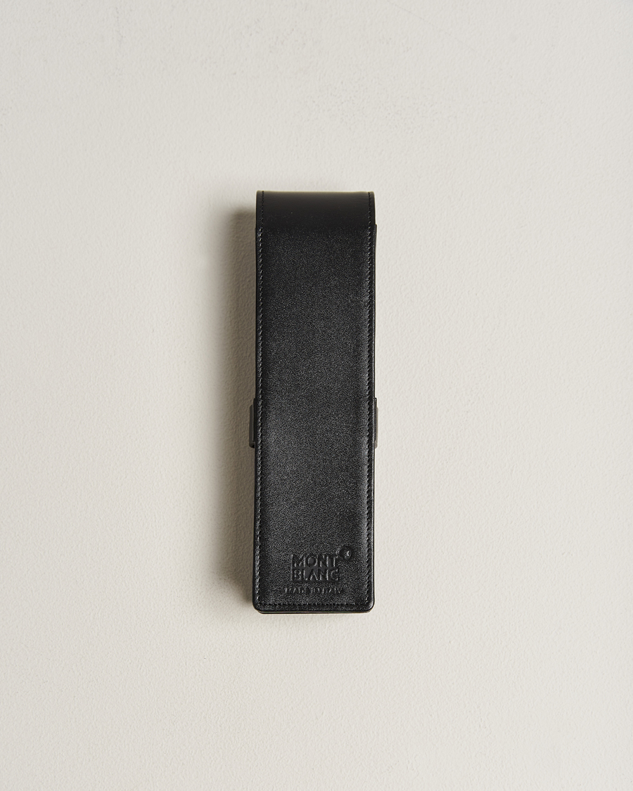 Homme | Montblanc Meisterstück 2 Pen Pouch Clasp Black | Montblanc | Meisterstück 2 Pen Pouch Clasp Black