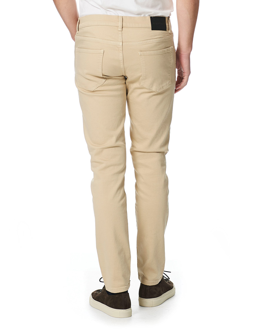 Homme | Pantalons | J.Lindeberg | Jay Solid Stretch 5-Pocket Pants Oxford Tan
