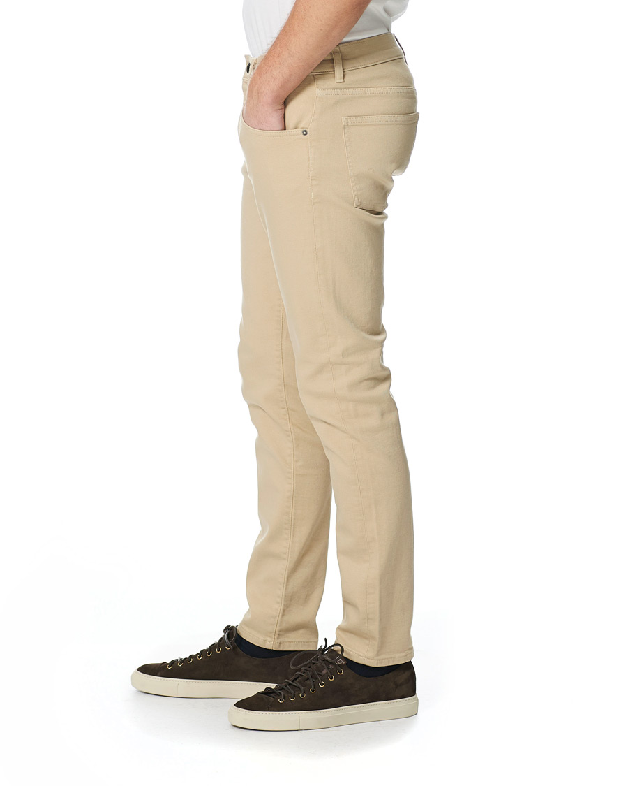 Homme | Pantalons | J.Lindeberg | Jay Solid Stretch 5-Pocket Pants Oxford Tan