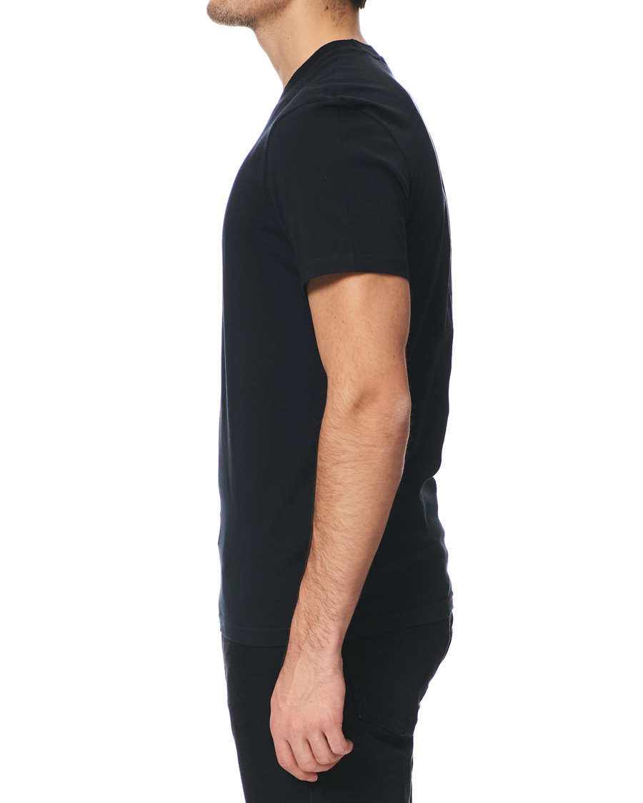 Homme | T-shirts | J.Lindeberg | Silo Fine Cotton Crew Neck Tee Black