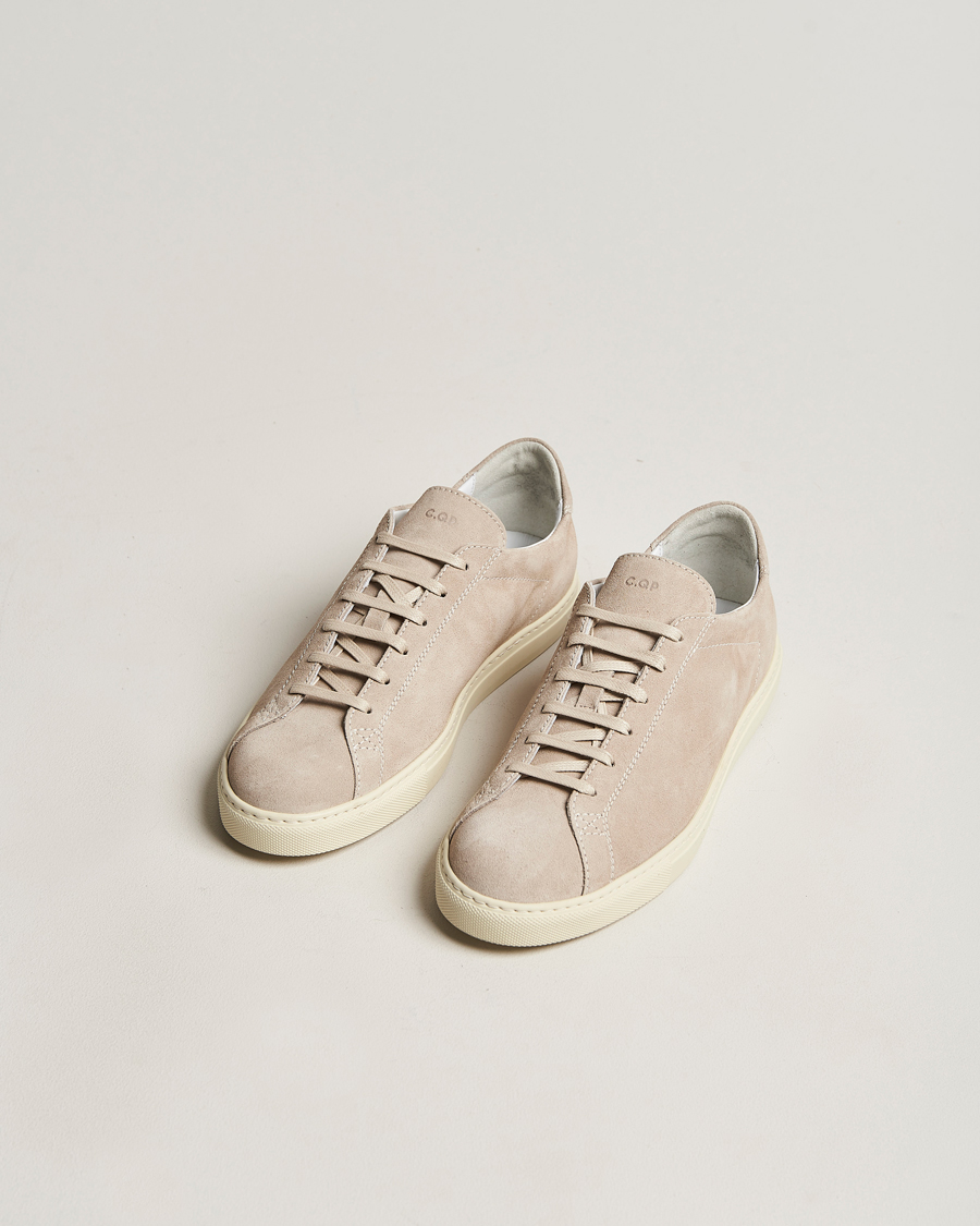 Homme | CQP Racquet Sneaker Beige Suede | CQP | Racquet Sneaker Beige Suede
