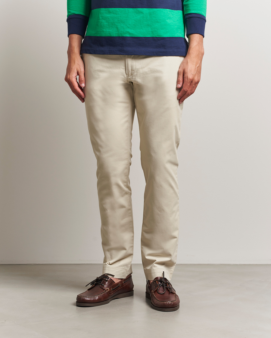 Homme | Pantalons | Polo Ralph Lauren | Slim Fit Stretch Chinos Beige