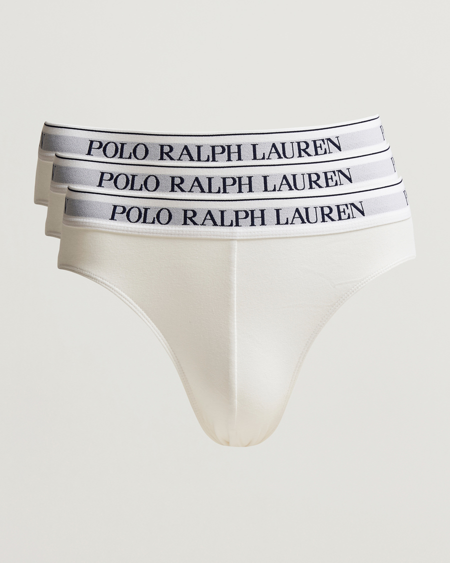 Heren | Ondergoed | Polo Ralph Lauren | 3-Pack Low Rise Brief White