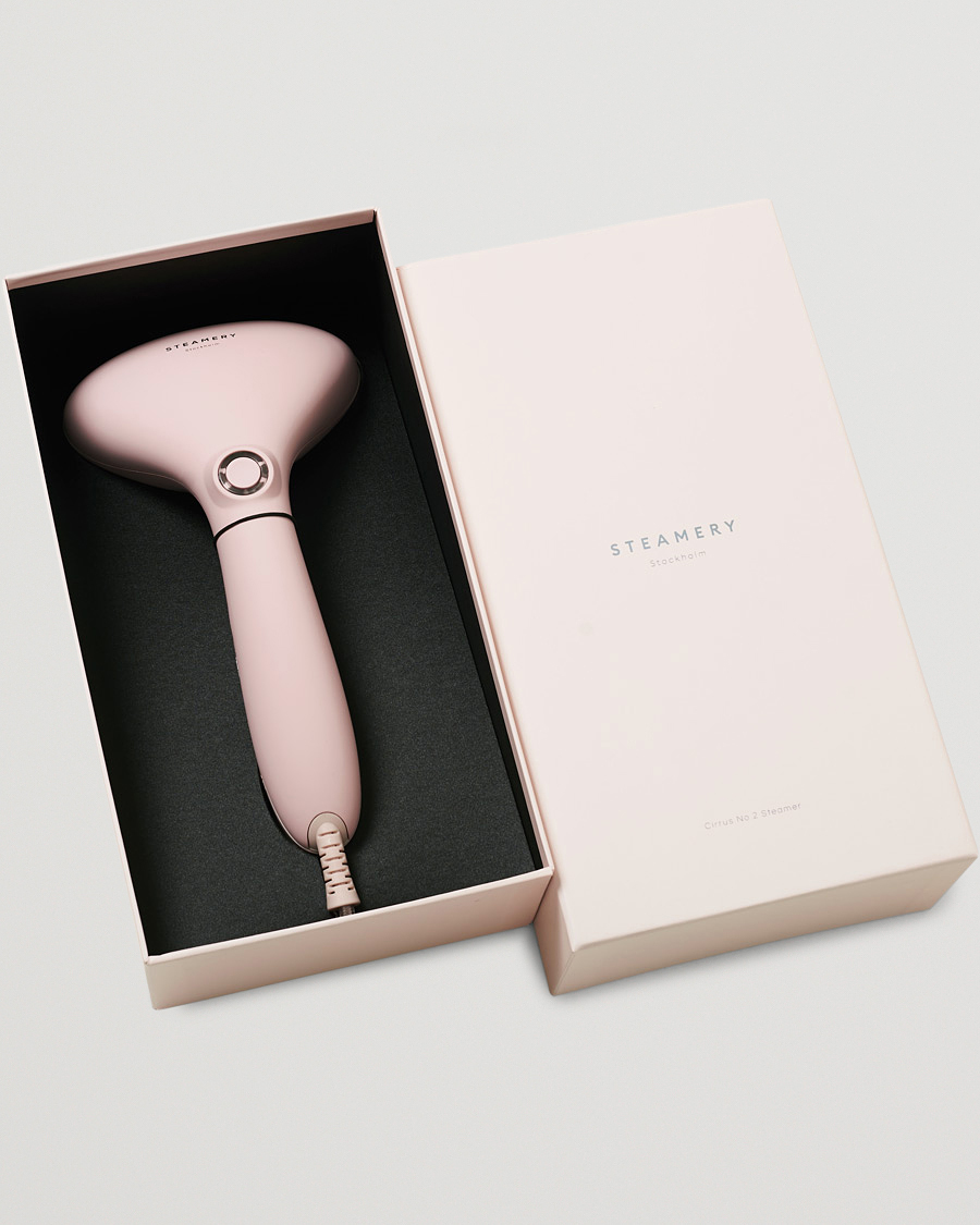 Heren | Steamery Cirrus No. 2 Travel Steamer Pink | Steamery | Cirrus No. 2 Travel Steamer Pink