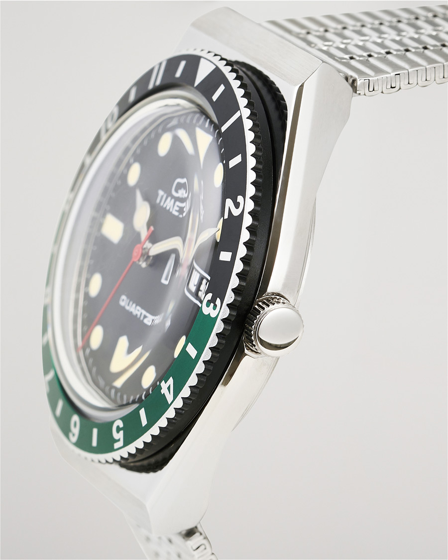 Heren | Timex Q Reissue 1979 Black/Green | Timex | Q Reissue 1979 Black/Green