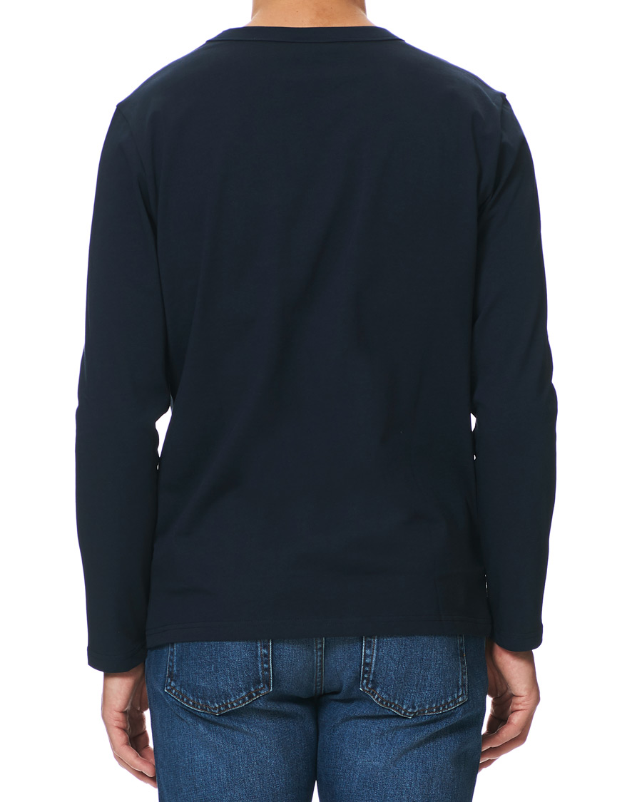 Homme | T-shirts | A Day's March | Heavy Long Sleeve Tee Navy