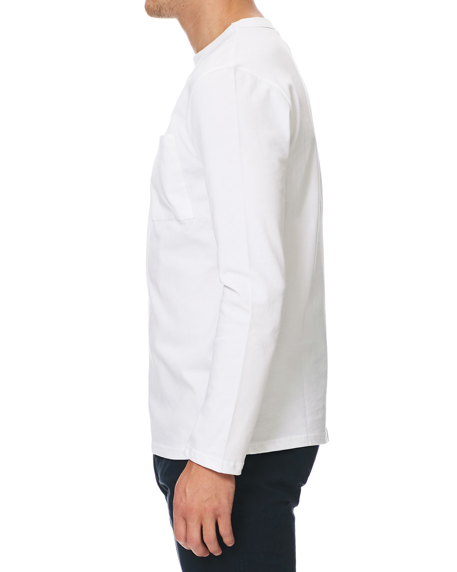 Homme | T-shirts | A Day's March | Heavy Long Sleeve Tee White