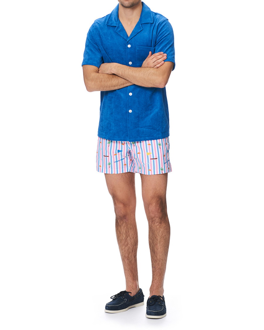 Homme | Chemises | NIKBEN | Bowling Terry Short Sleeve Shirt Aruba