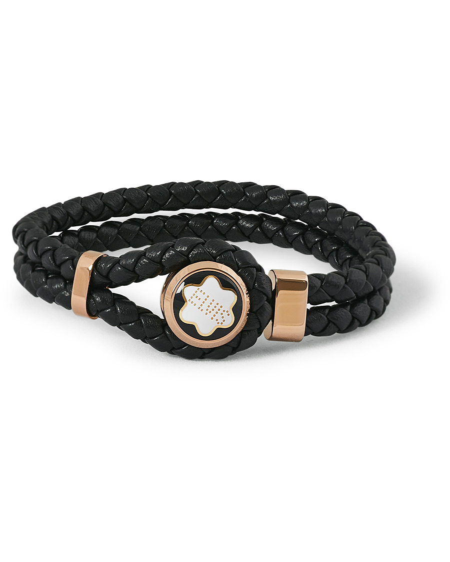 Homme | Montblanc Elvis Steel Leather Bracelet | Montblanc | Elvis Steel Leather Bracelet