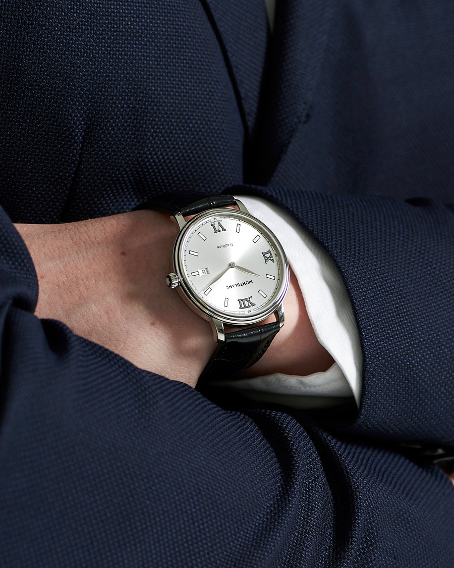 Homme | Montblanc Tradition Quartz 40mm White | Montblanc | Tradition Quartz 40mm White
