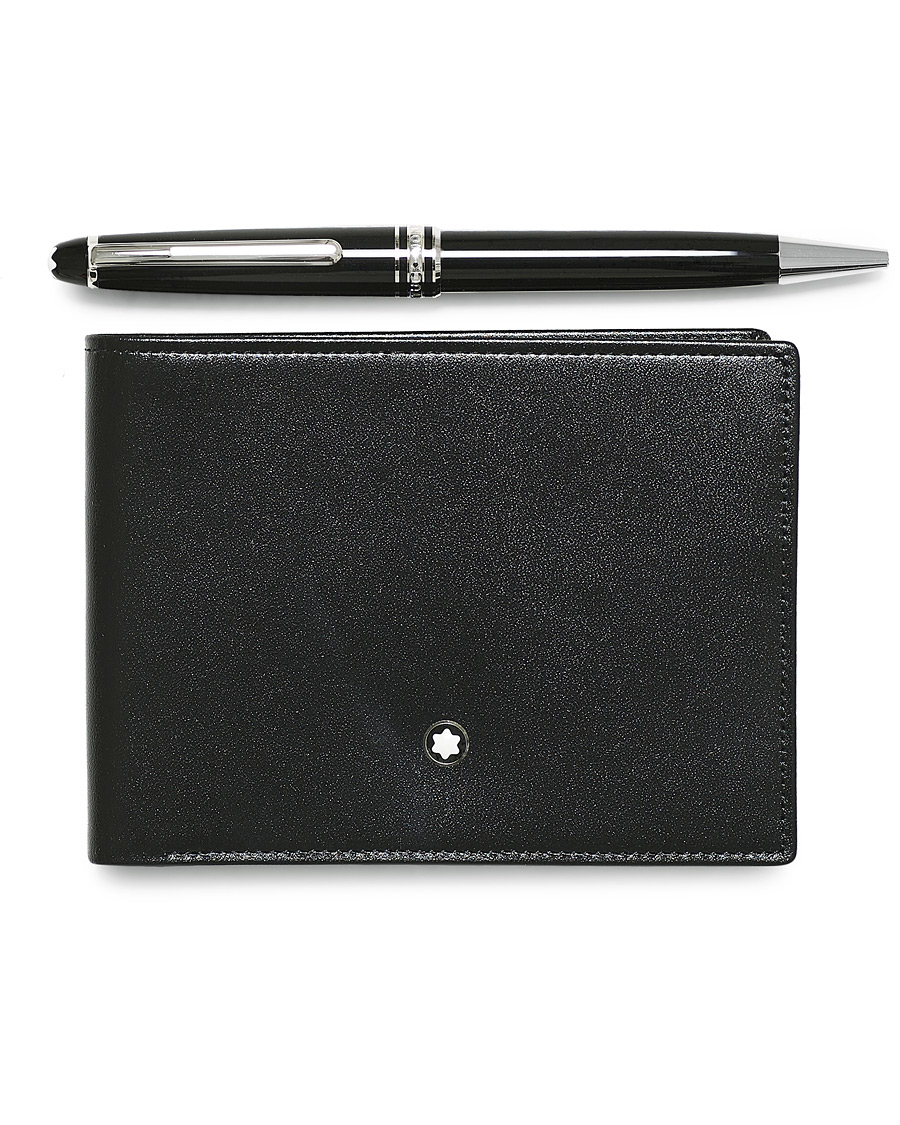 Homme | Pour Les Connaisseurs | Montblanc | BP 164 Meisterstück Platinum + MST Wallet 6cc