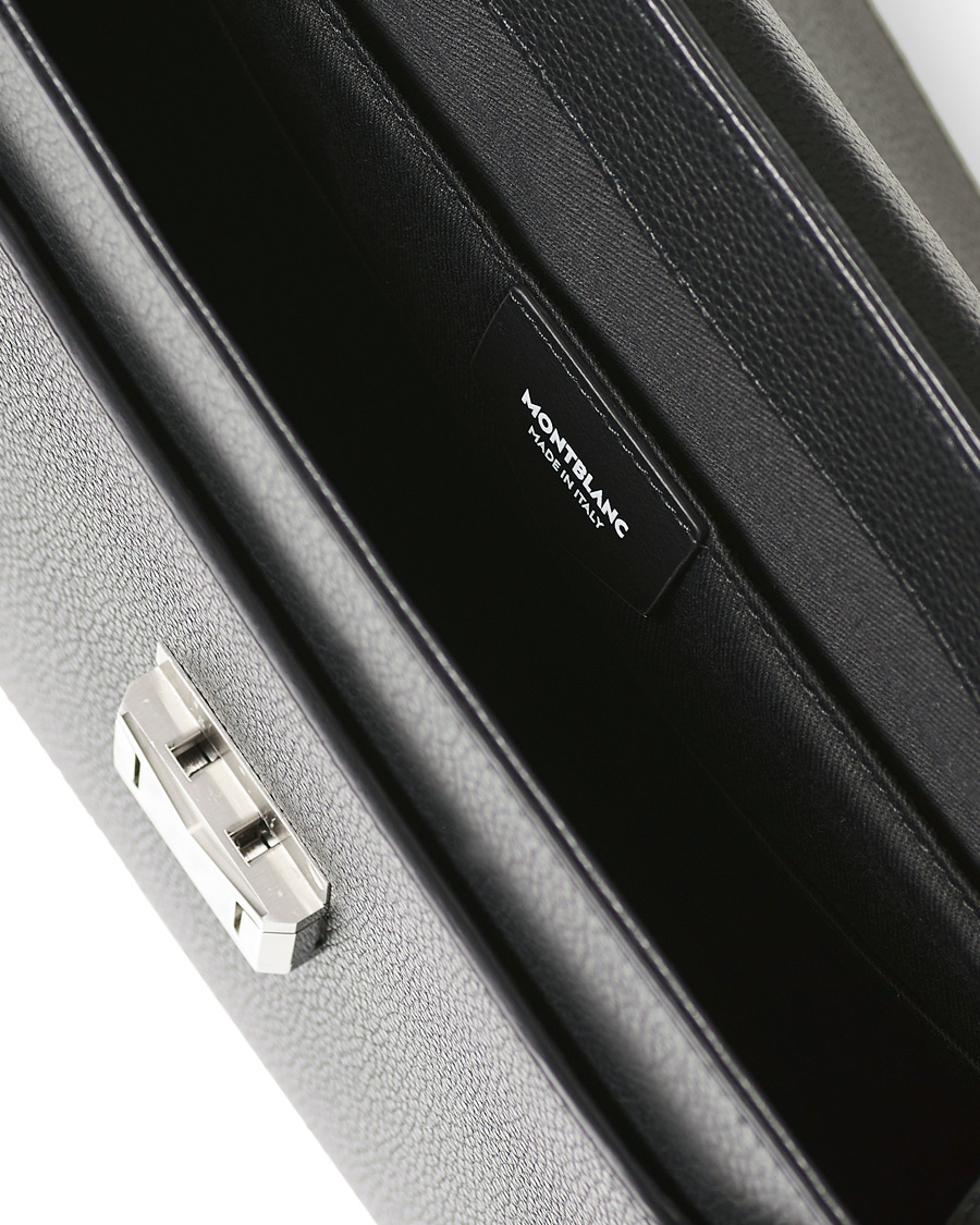 Homme | Montblanc MST Soft Grain Single Briefcase Black | Montblanc | MST Soft Grain Single Briefcase Black