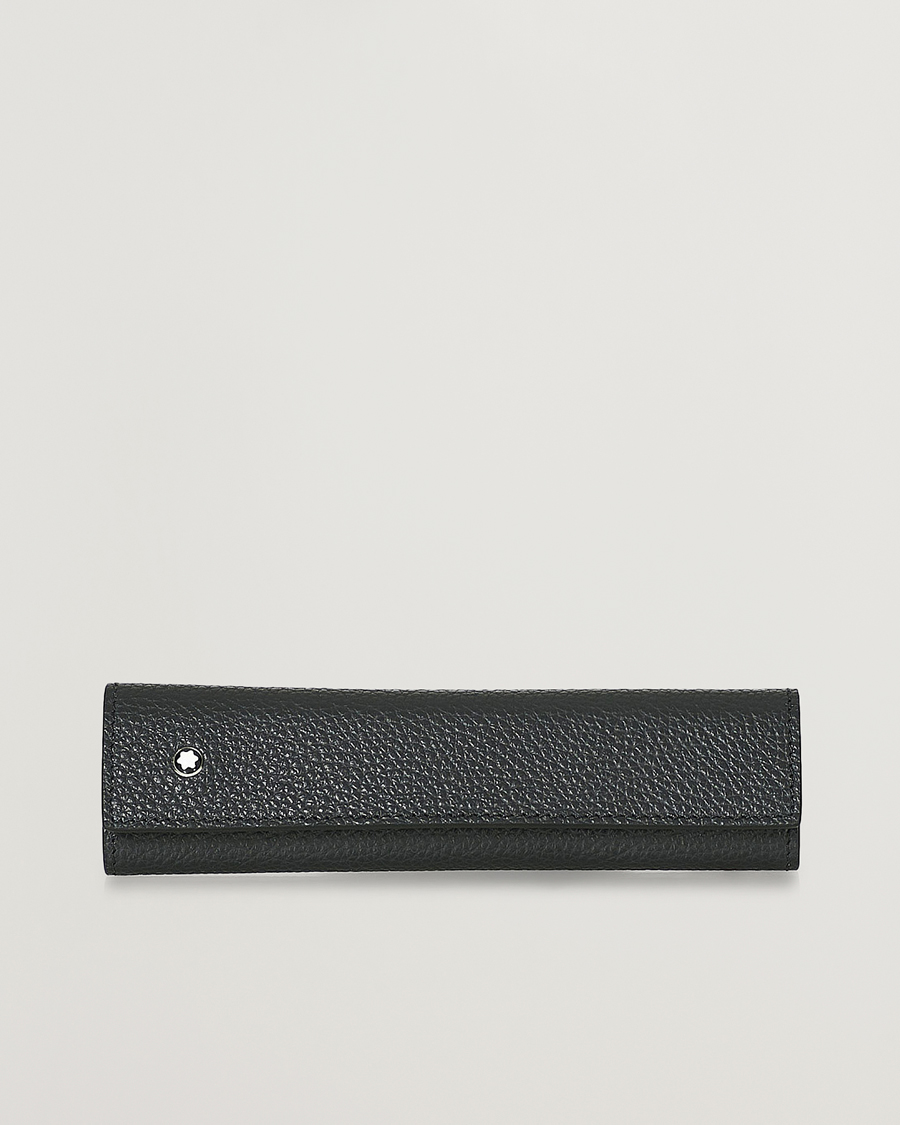 Homme | Montblanc MST Soft Grain 1-Pen Pouch Black | Montblanc | MST Soft Grain 1-Pen Pouch Black