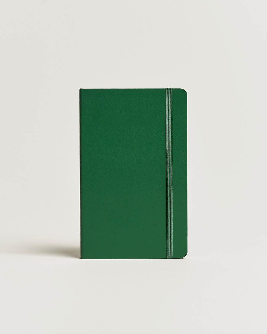 Homme | Moleskine Plain Hard Notebook Large Myrtle Green | Moleskine | Plain Hard Notebook Large Myrtle Green