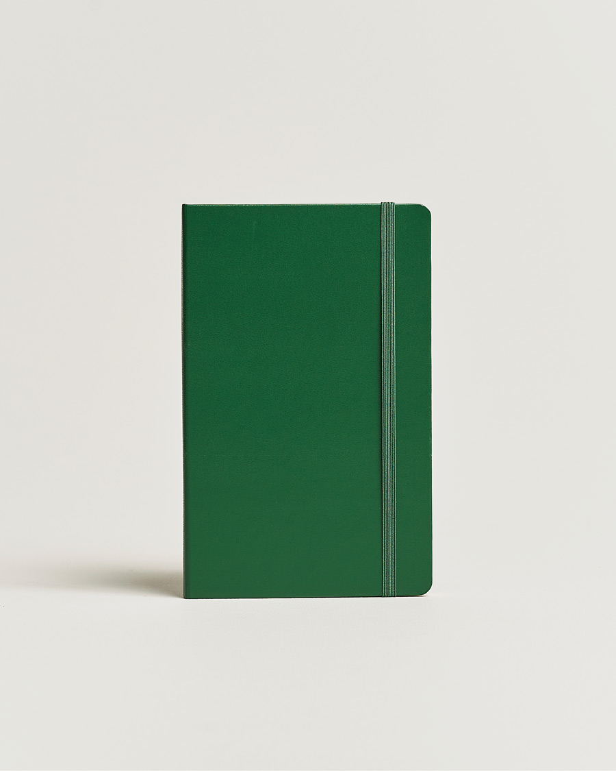 Heren | Moleskine Ruled Hard Notebook Large Myrtle Green | Moleskine | Ruled Hard Notebook Large Myrtle Green