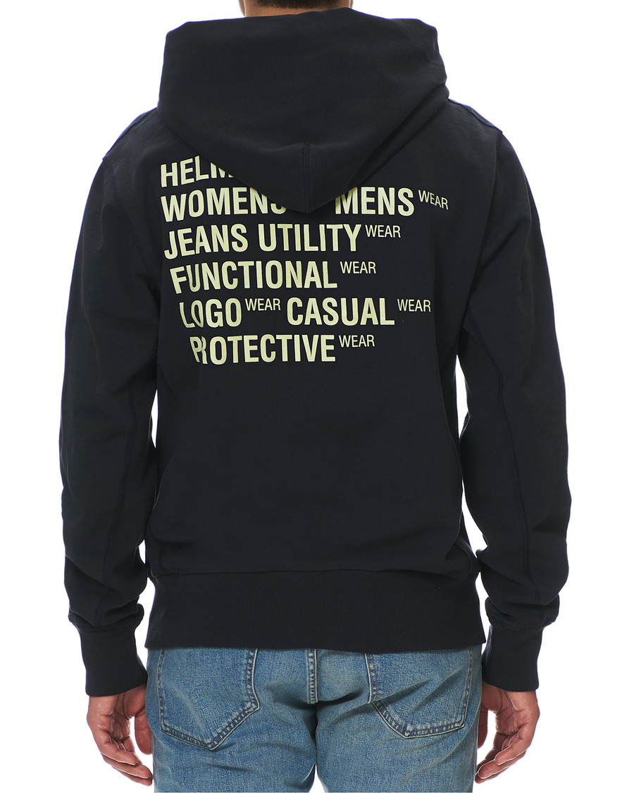 Homme | Pulls Et Tricots | Helmut Lang | Glow Standard Hoodie Navy
