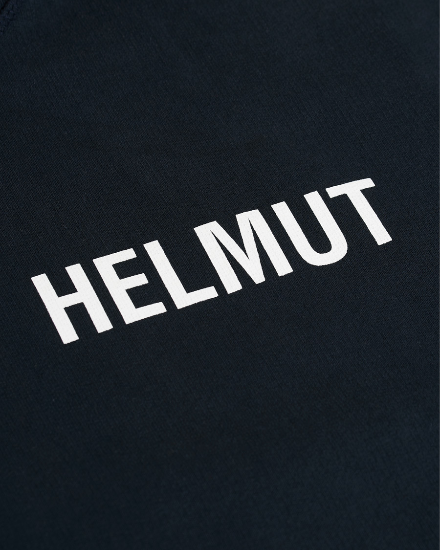 Homme | Pulls Et Tricots | Helmut Lang | Glow Standard Hoodie Navy
