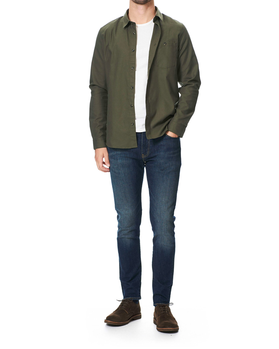 Homme | Chemises | A.P.C. | Chicago Flannel Shirt Dark Green