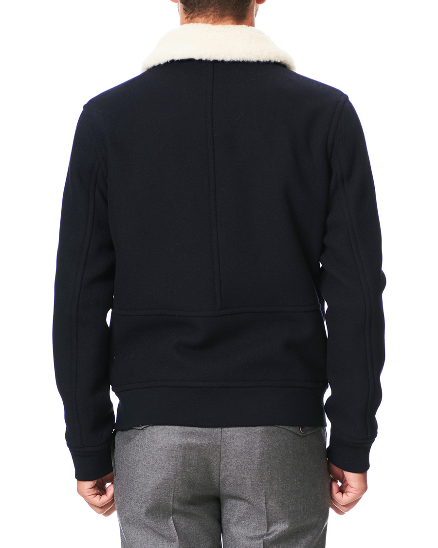 Homme | Manteaux Et Vestes | A.P.C. | Bronze Blouson Jacket Navy