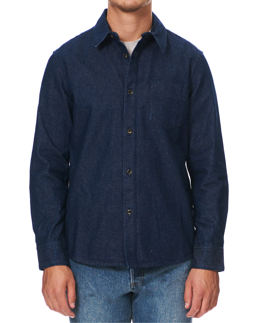 Heren | Overhemden | A.P.C. | Victor Denim Overshirt Indigo