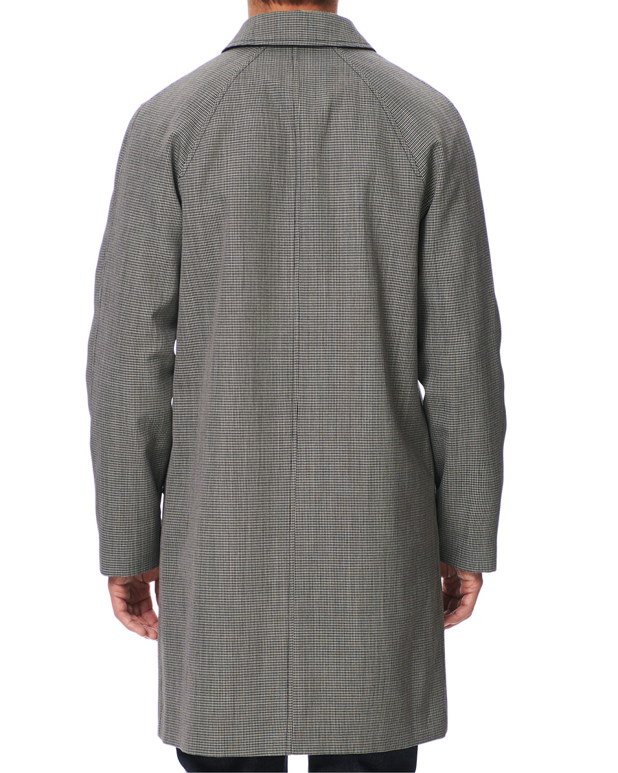 Homme | Manteaux Et Vestes | A.P.C. | Houndstooth Mac Coat Light Grey