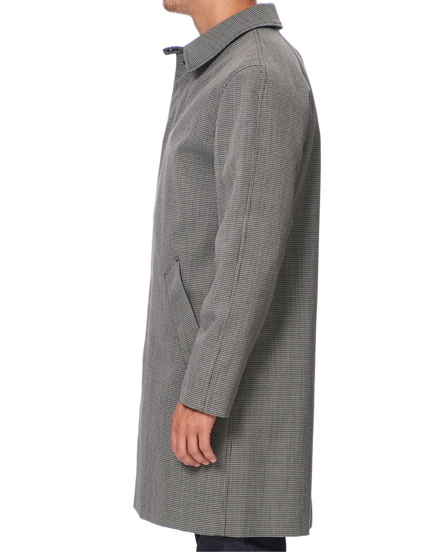 Homme | Manteaux Et Vestes | A.P.C. | Houndstooth Mac Coat Light Grey