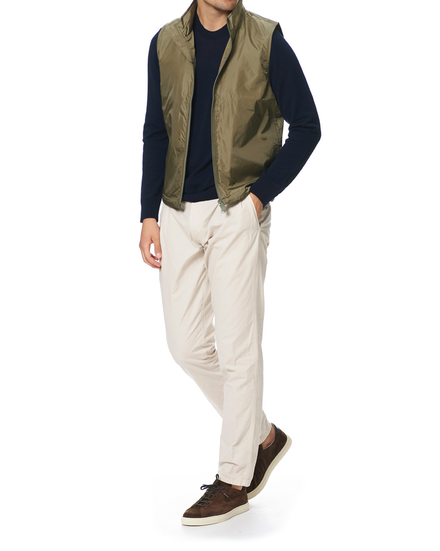 Homme | Manteaux Et Vestes | Aspesi | Vernes Nylon Gilet Light Green