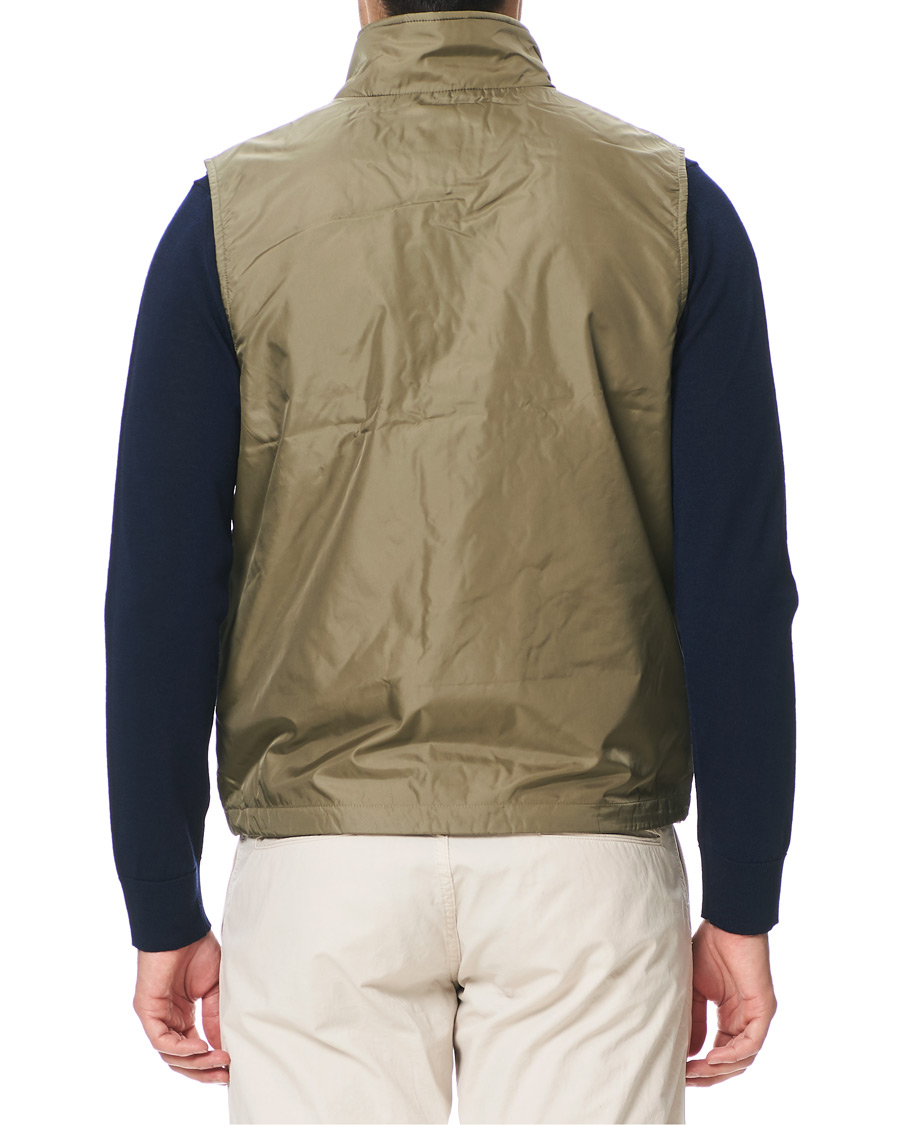 Homme | Manteaux Et Vestes | Aspesi | Vernes Nylon Gilet Light Green
