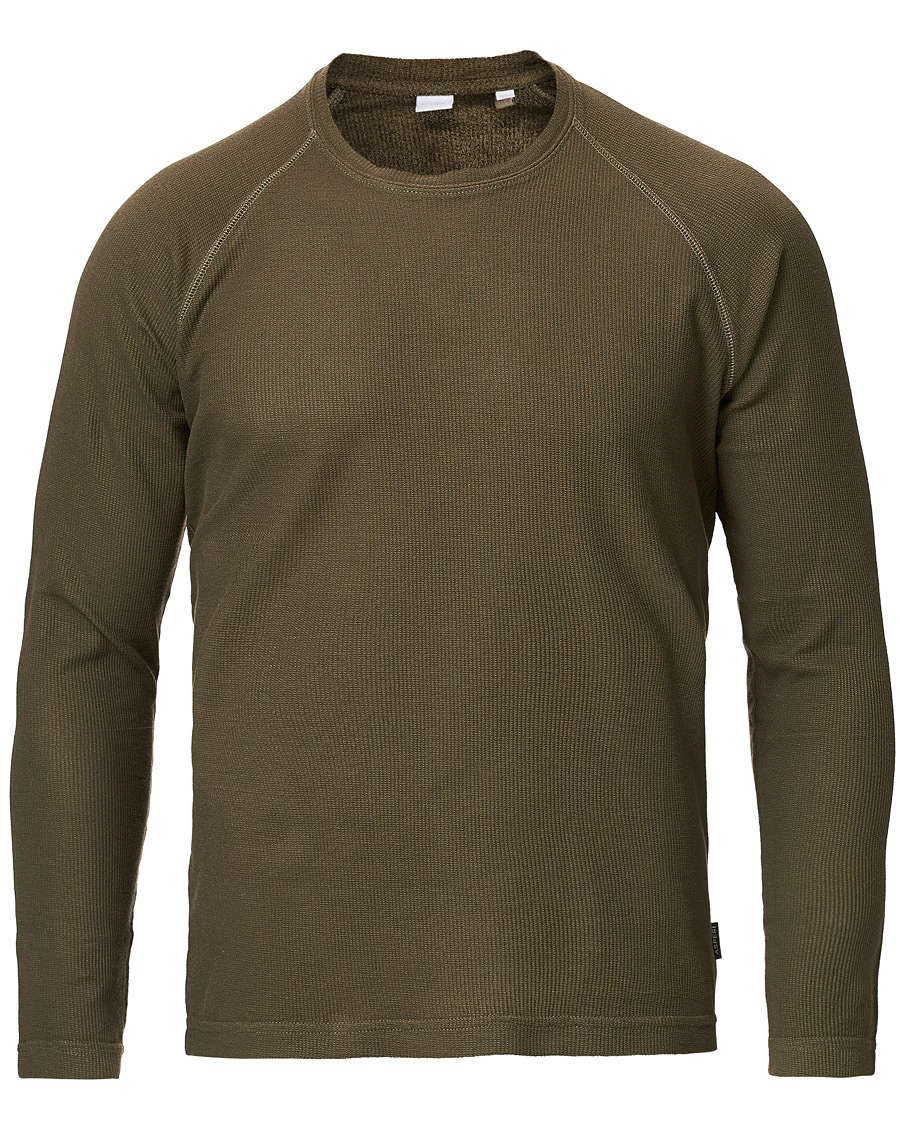 Homme | T-shirts | Aspesi | Long Sleeve Raglan T-Shirt Military