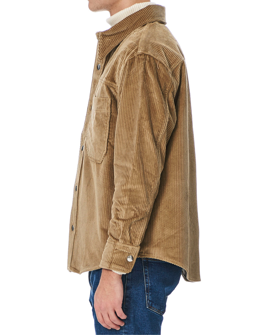 Homme | Manteaux Et Vestes | AMI | Corduroy Shirt Jacket Olive