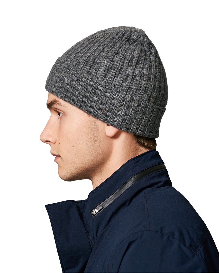 Homme | Altea Cashmere Beanie Grey | Altea | Cashmere Beanie Grey