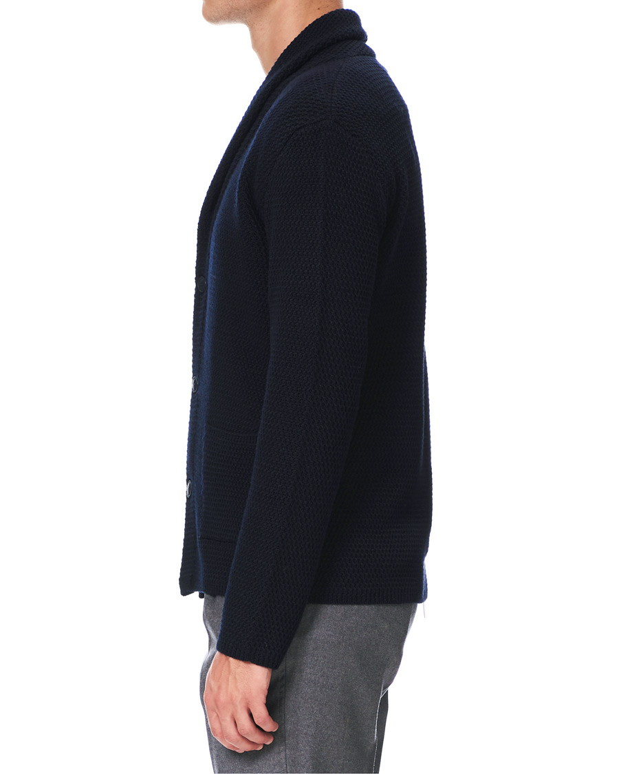 Heren | Truien | Altea | Shawl Collar Cardigan Navy