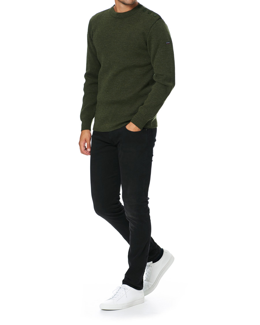 Homme | Pulls Et Tricots | Armor-lux | Fouesnant Classic Sweater Dark Green